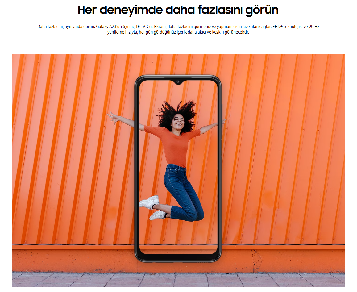 İkinci El Samsung Galaxy A23